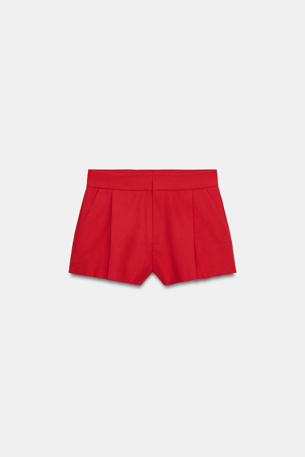 SHORTS PINZAS / Rojo