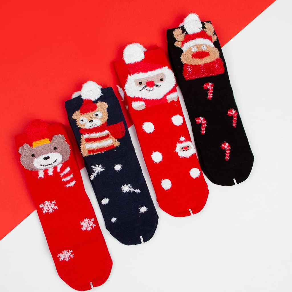 Носки DMDBS 4 пары в подарочной коробке - Соль&перец фото 2