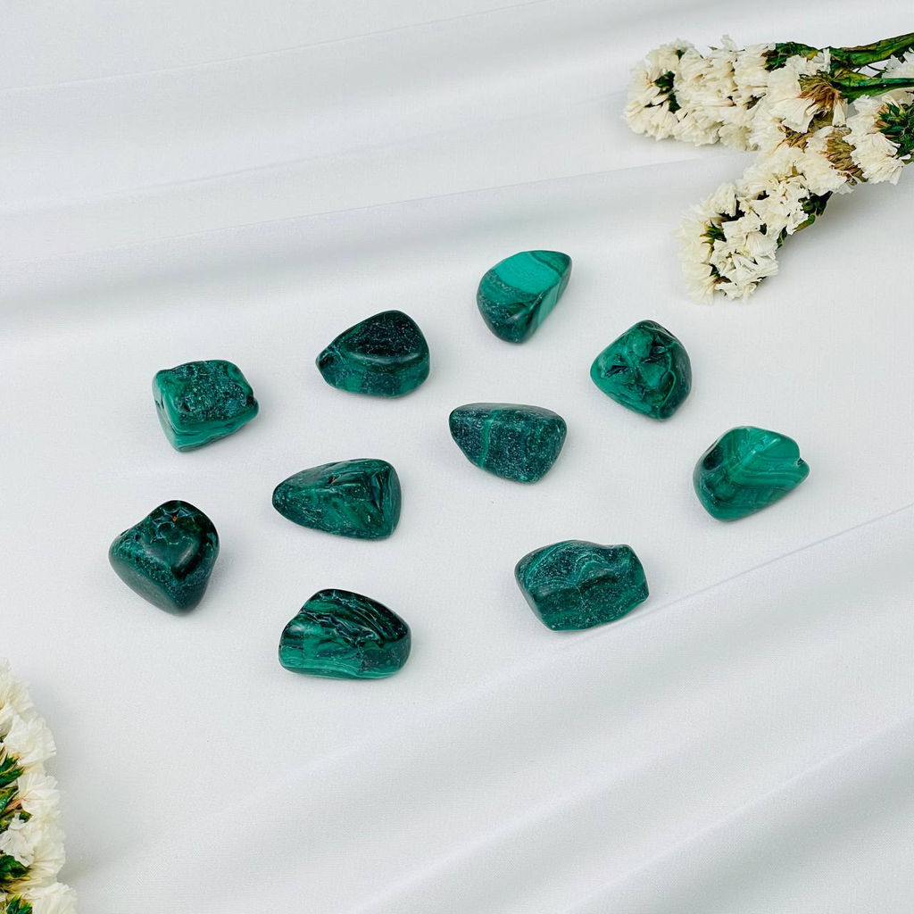 Галтовка из Малахита