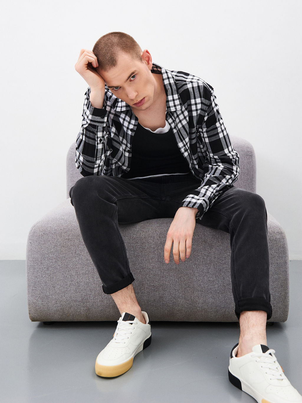 Мужские джинсы Мом - Mossmore фото 47