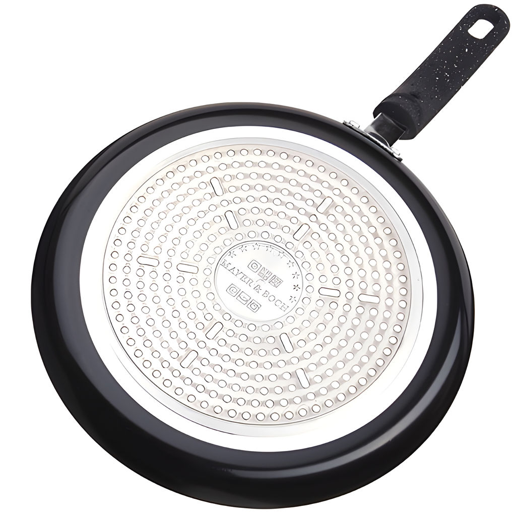 Блинница 20 см алюм. мрам/крошка АП, индукц/дно бак/руч., МВ, арт. 28337, 28338, 28339