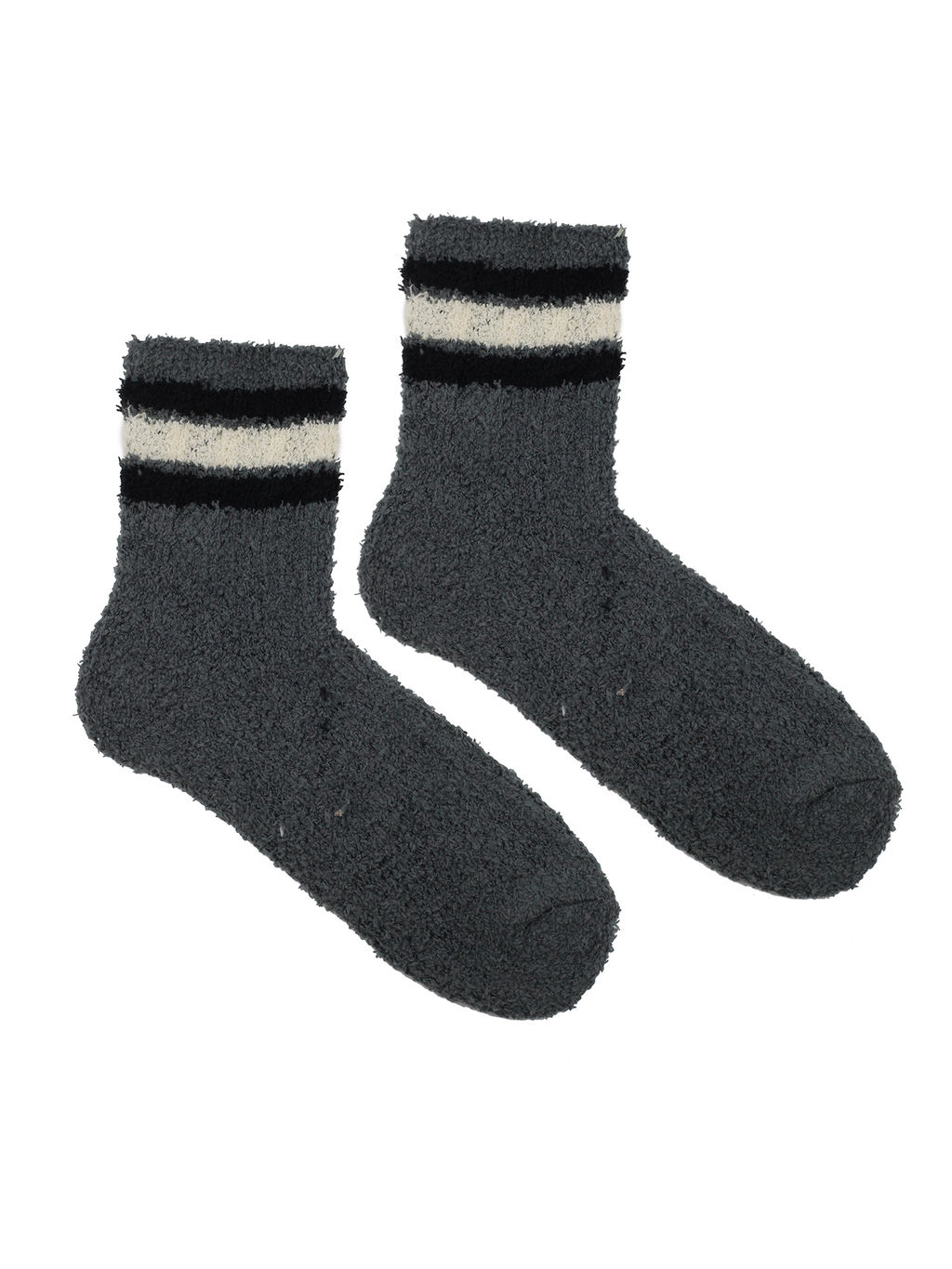 Носки р.40-45 Махровые Серые - Krumpy фото 2