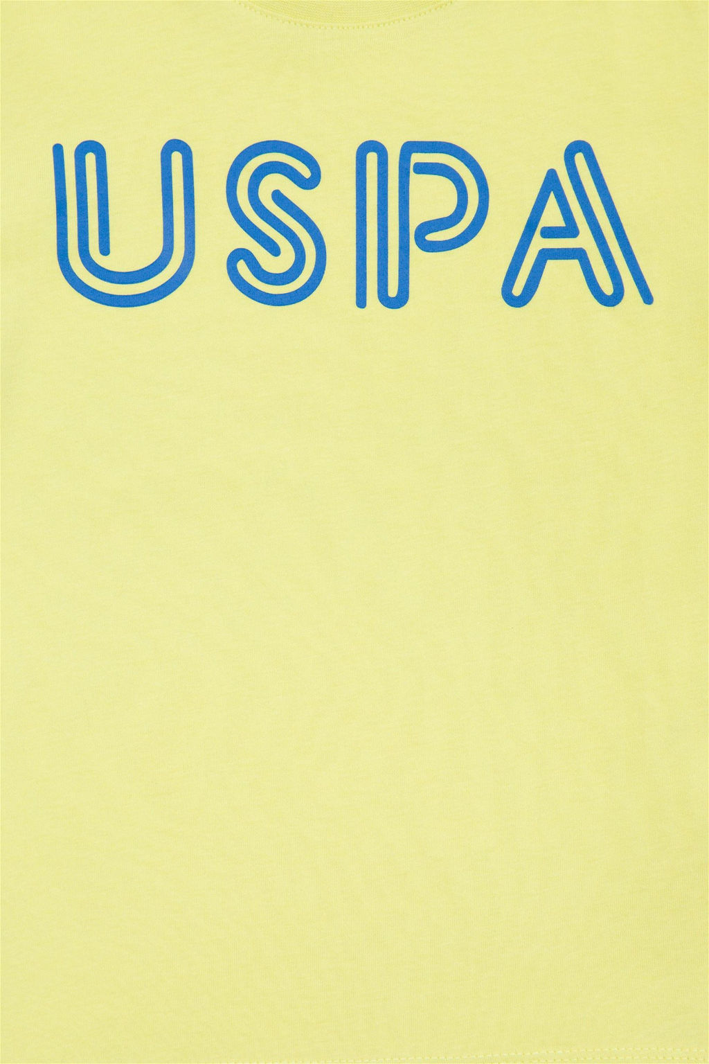 Детская неоново-желтая футболка с круглым вырезом Неожиданная скидка в корзине - U.s. polo assn фото 4