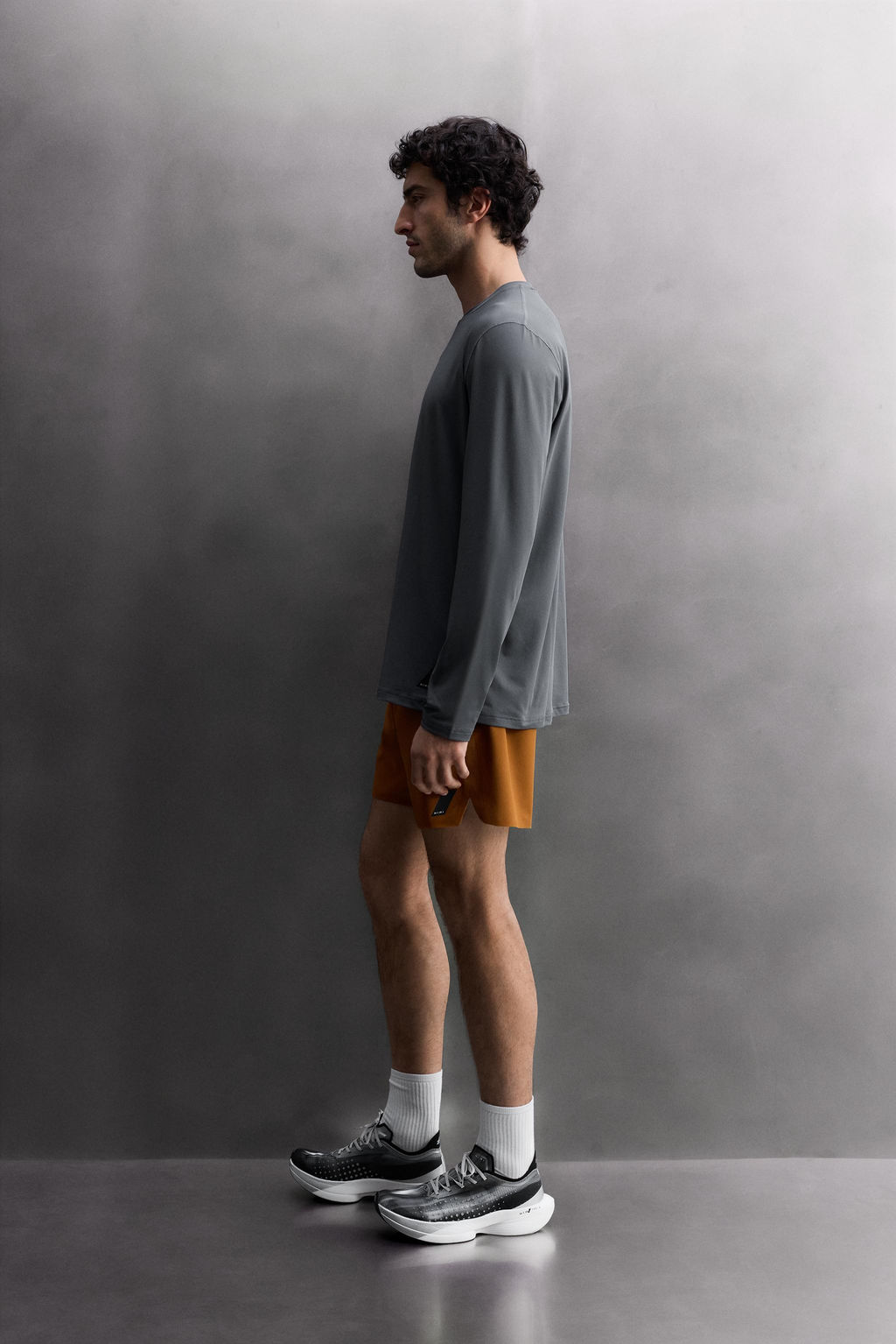 CAMISETA T?CNICA B?SICA  MANGA LARGA / Azul / Acero - Zara фото 4