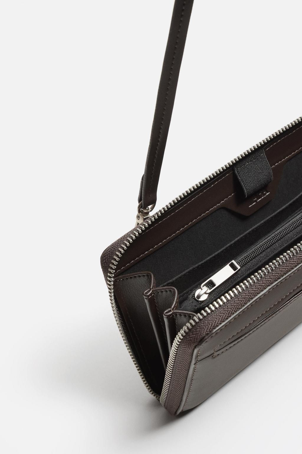 XL CROSSBODY WALLET - Zara фото 14