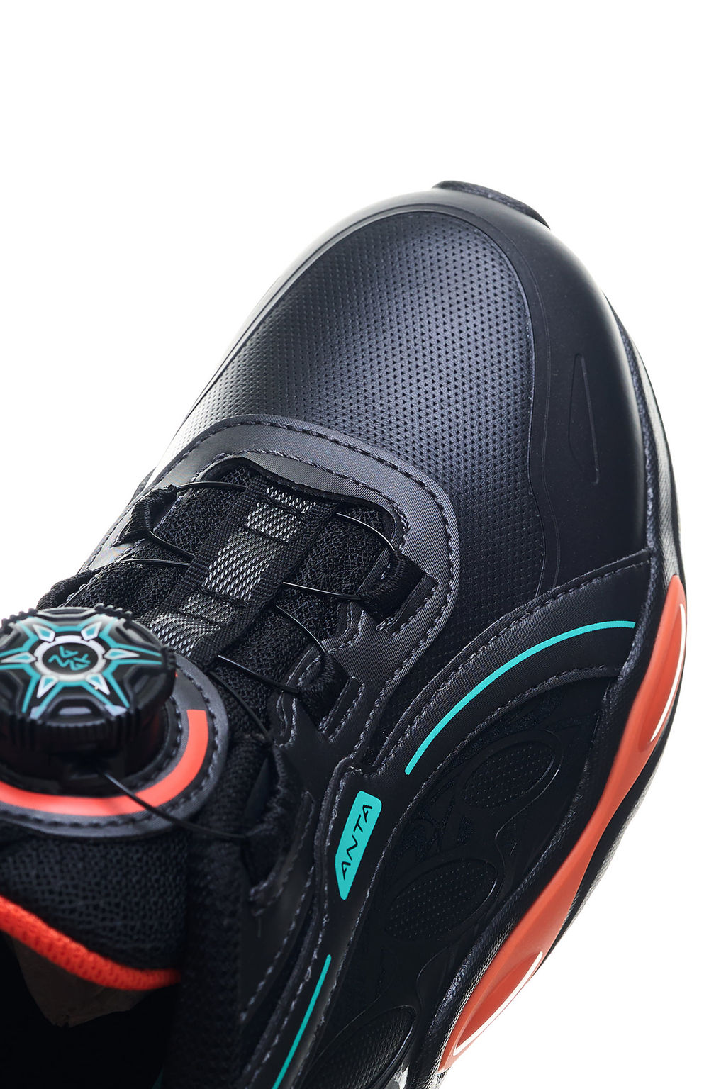 Кроссовки для бега Черный/Зеленый/Оранжевый - Anta фото 7