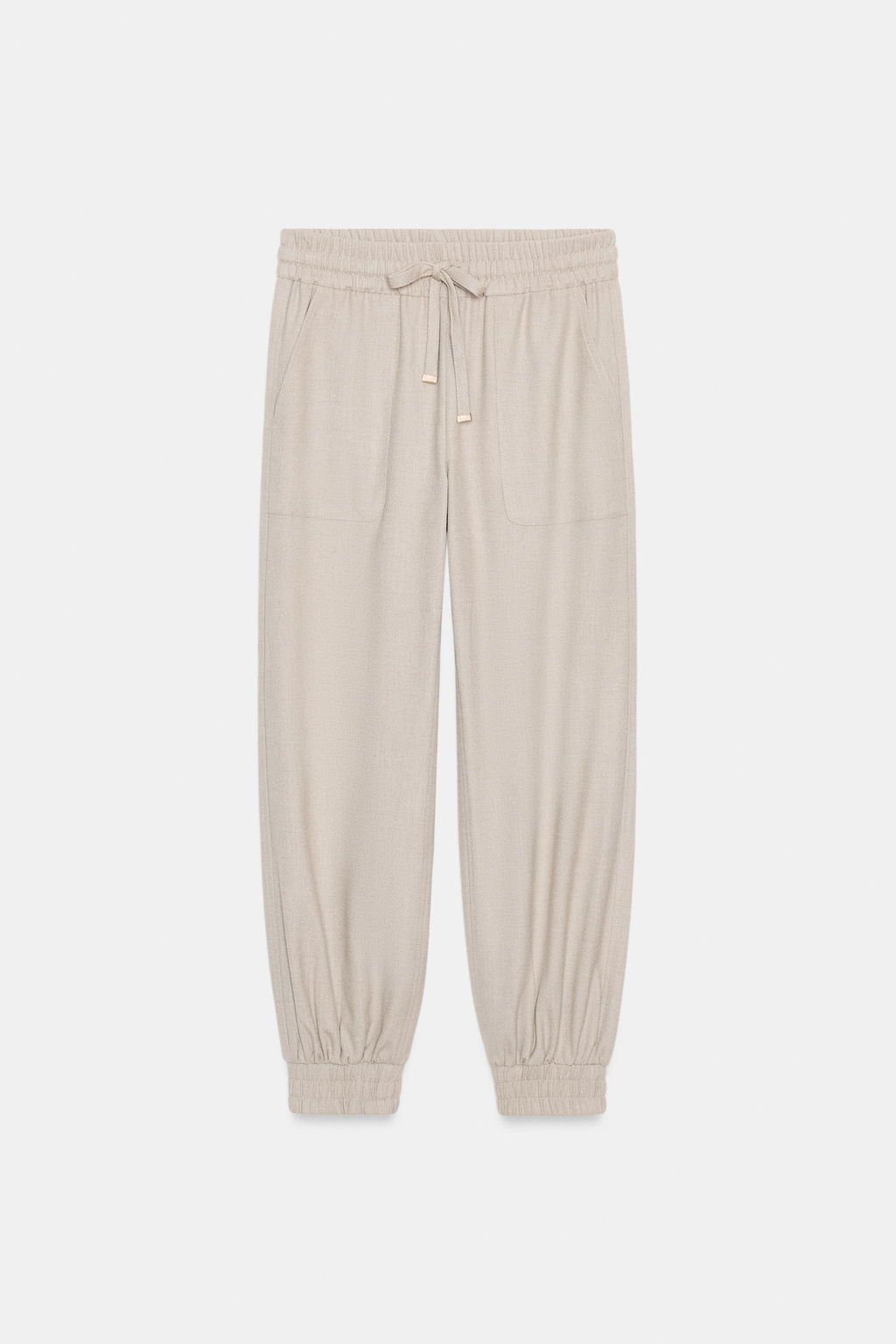 JOGGING TROUSERS WITH ELASTICATED CUFFS - Zara фото 6
