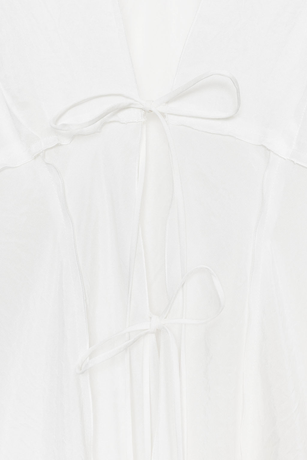 ZW COLLECTION BLOUSE WITH TIES - Zara фото 26