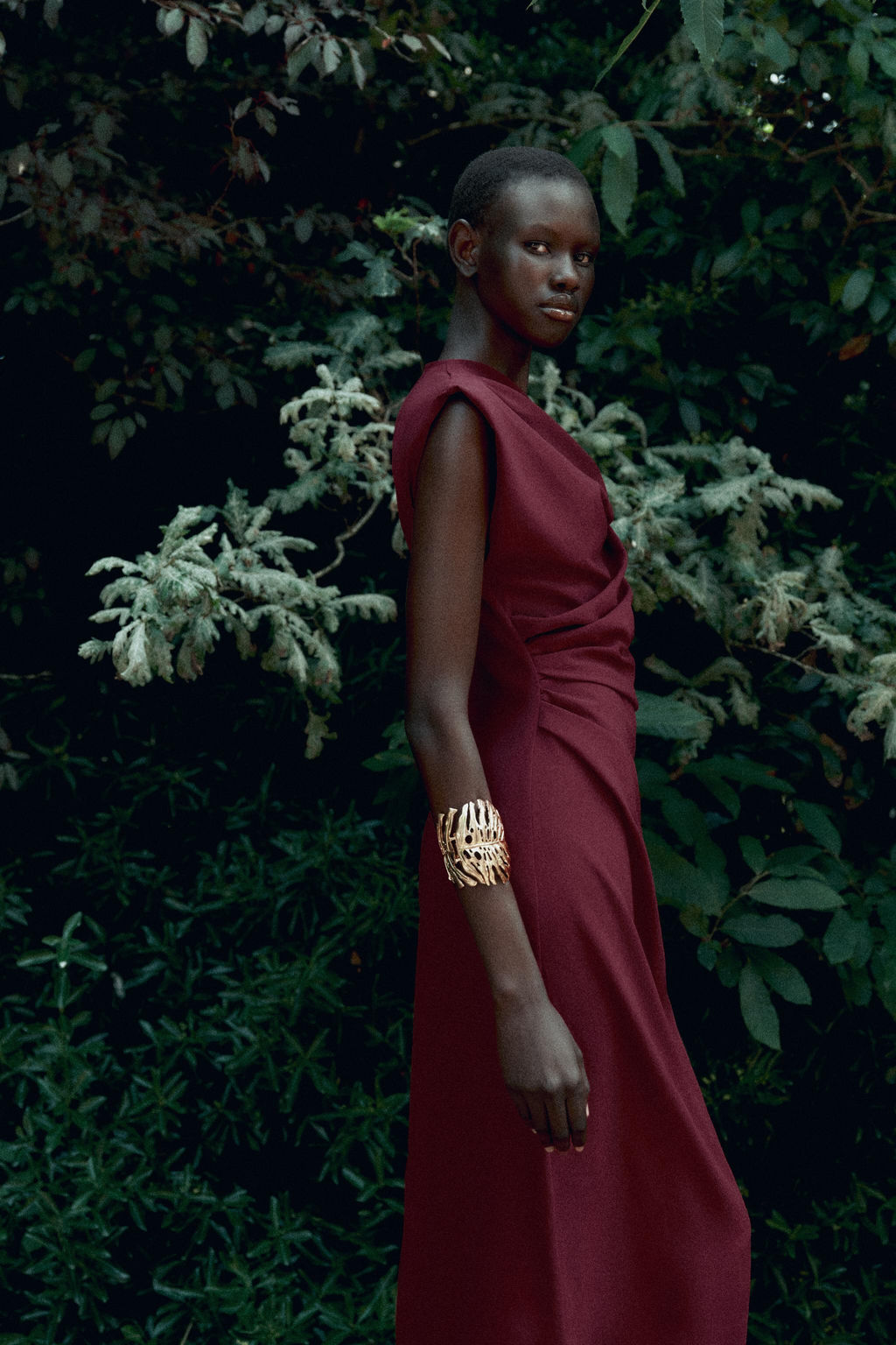 GOLD APPLIQUE MIDI DRESS - Zara фото 13