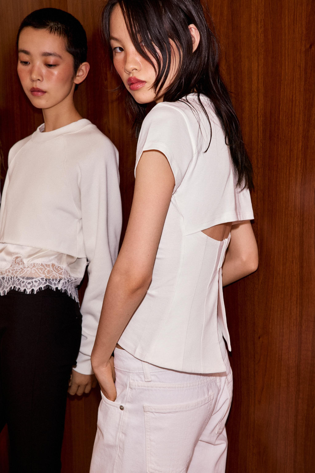 TOP CORS? ESPALDA / Blanco - Zara фото 3