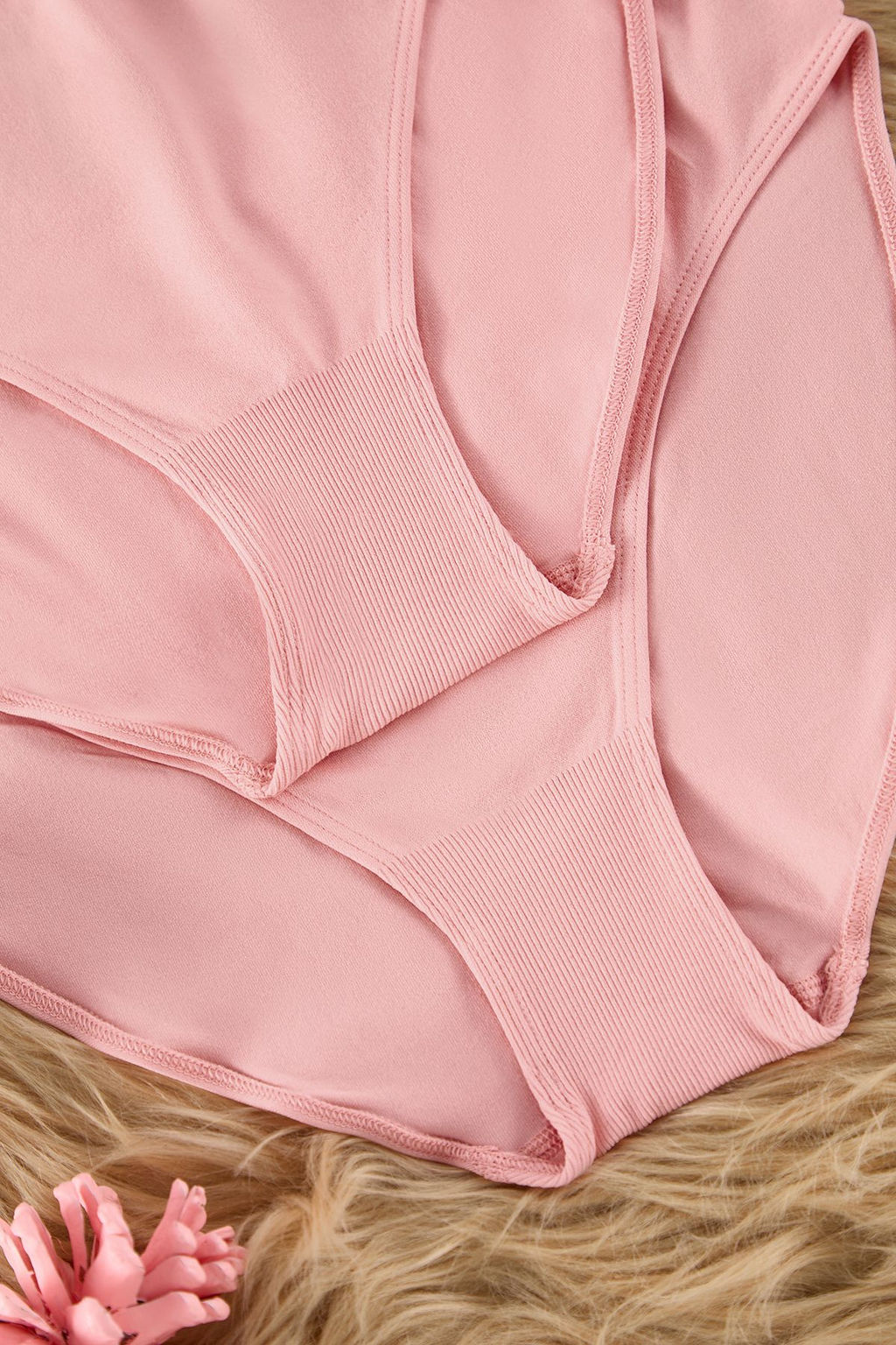 TRENDYOLMILLA Siyah 2li Paket Seamless/Dikissiz Hipster Orme Kulot THMAW22KU0013 фото 35