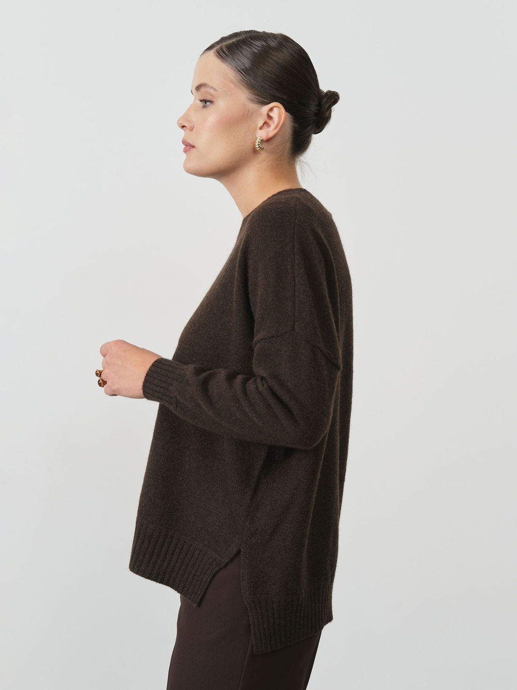 Джемпер женский из пуха яка 01127 ТК