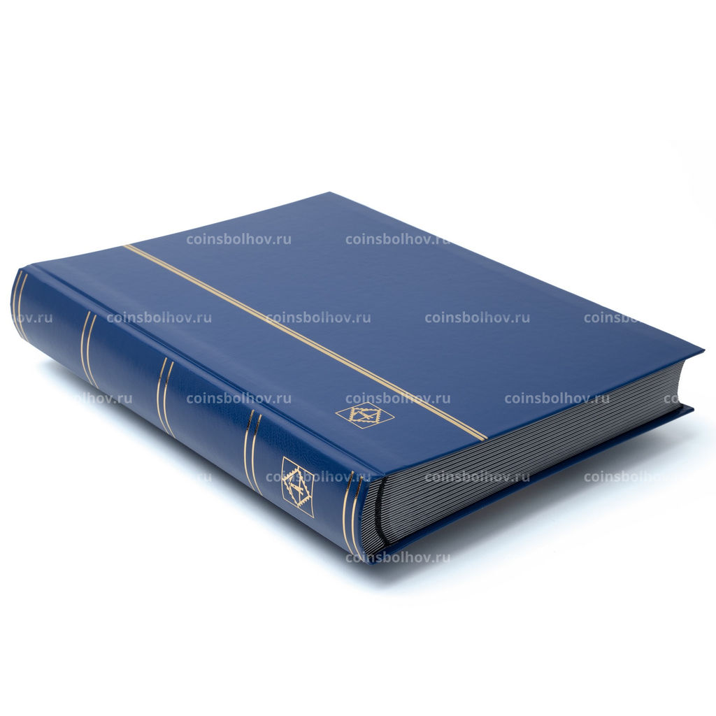 Альбом для марок на 32 страницы Einsteckbuch BASIC S32/5 Синий LEUCHTTURM 339365