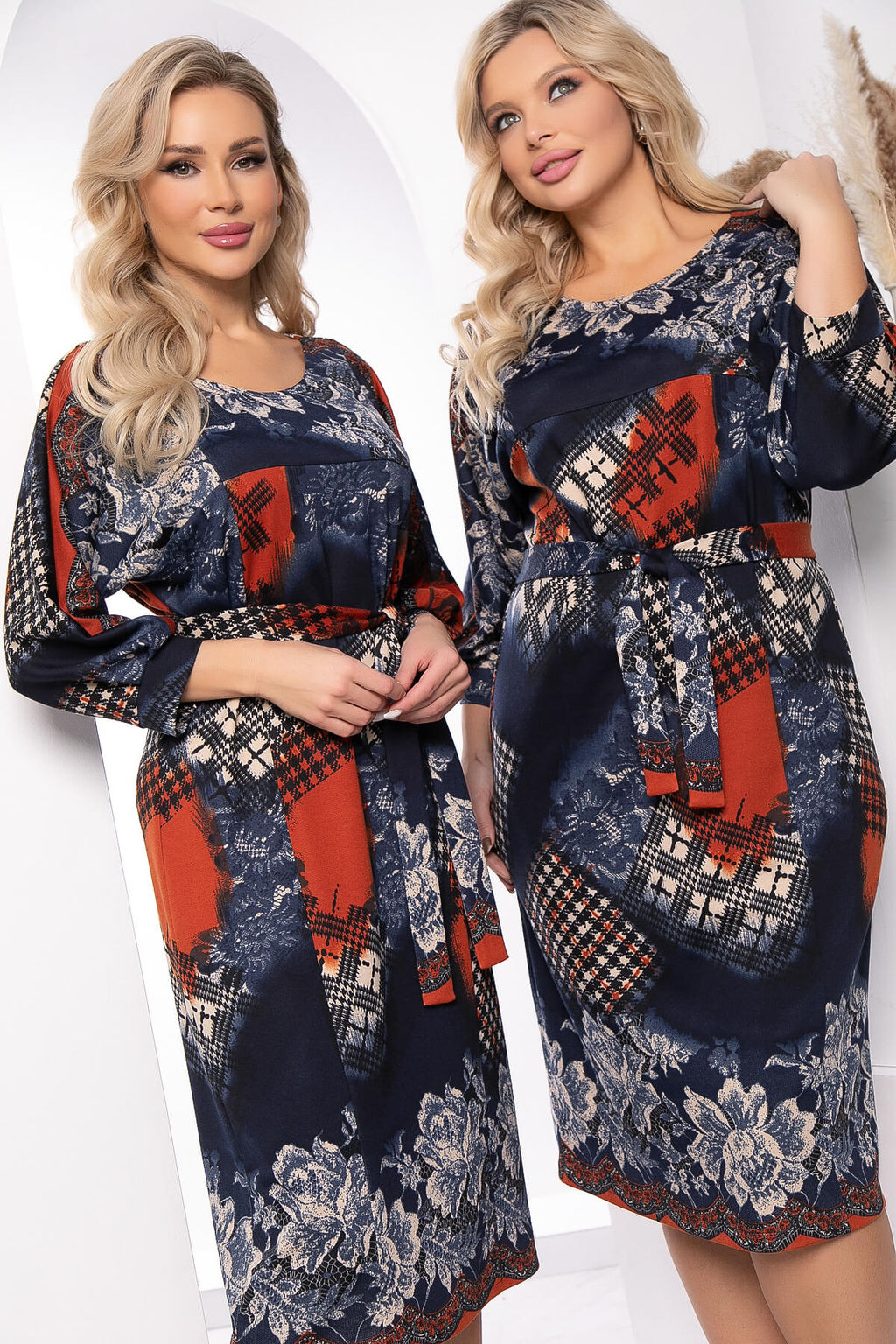 Платье Белуччи (синее) НЬЮ П7792 - Lt collection фото 8