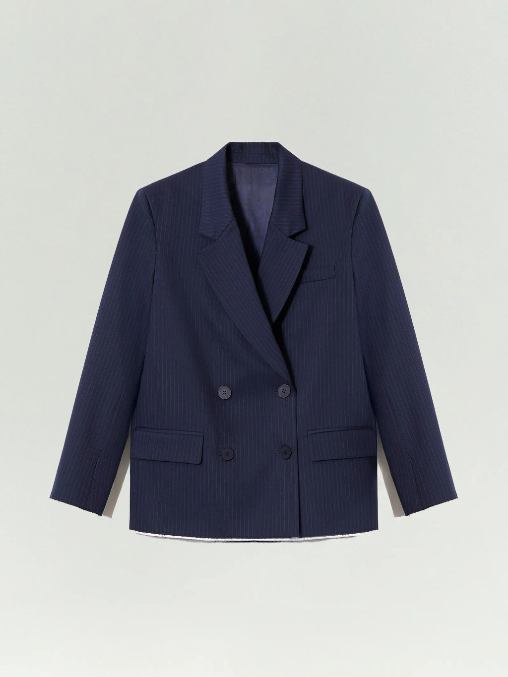 ЕМКА / Двубортный жакет с необработанным краем - Emka фото 5