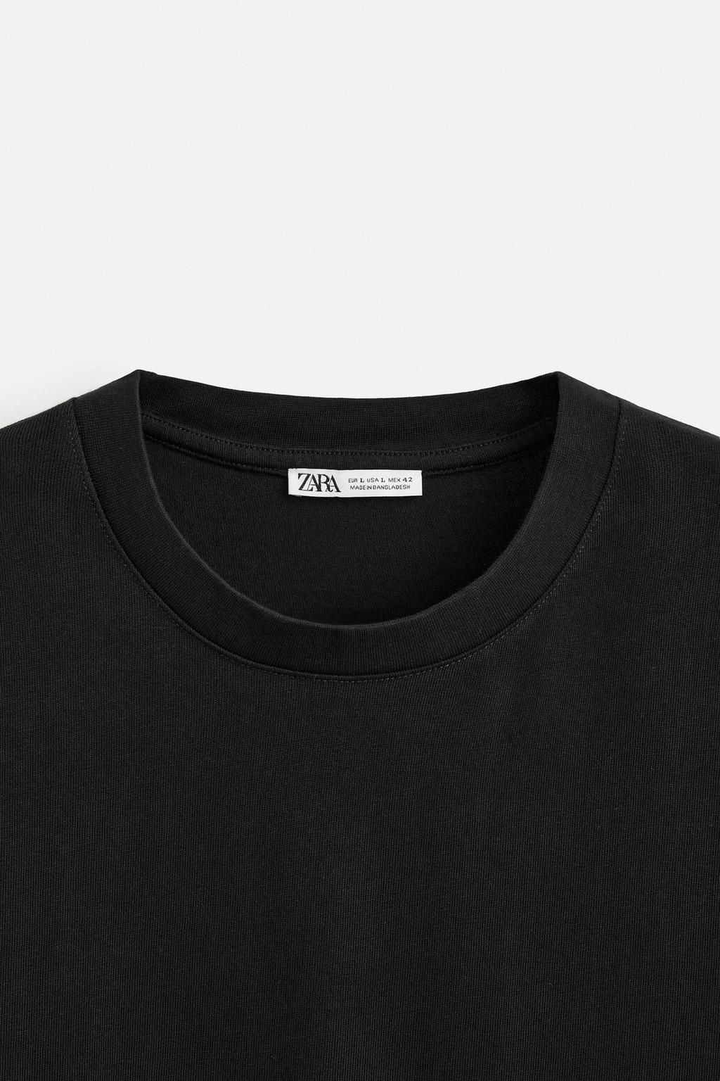 BASIC HEAVY WEIGHT T-SHIRT - Zara фото 68