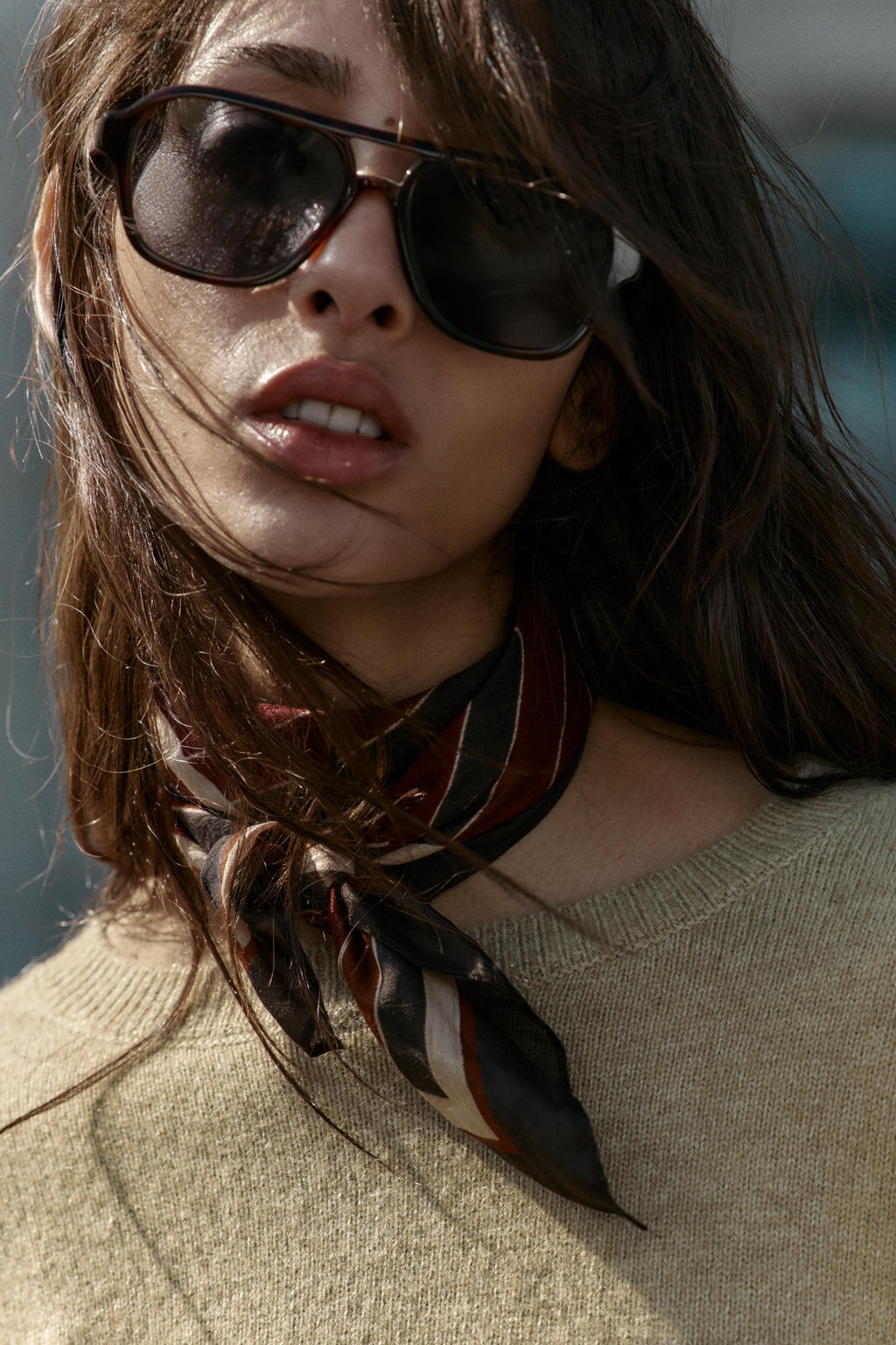 PLAIN KNIT WOOL SWEATER - Zara фото 5