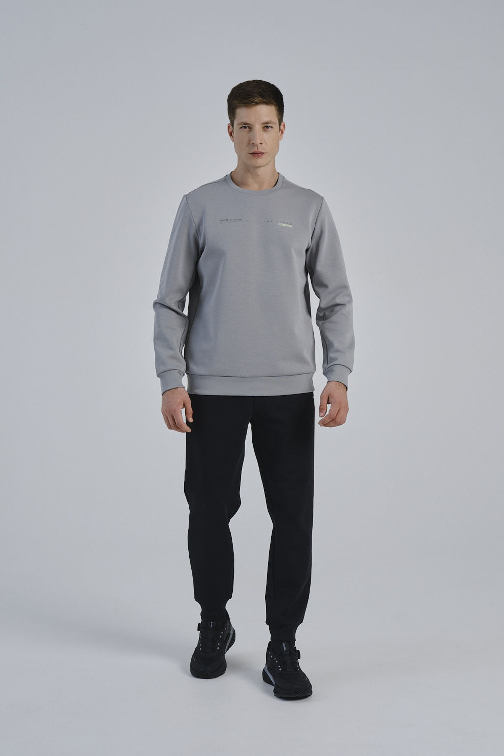 Свитшот Серо-зеленый - Anta фото 2