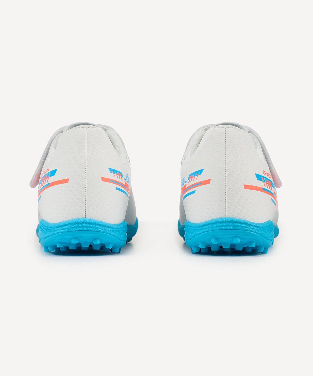 Бутсы многошиповые JOGEL Evofly TF Talant White/blue, детский  фото 7