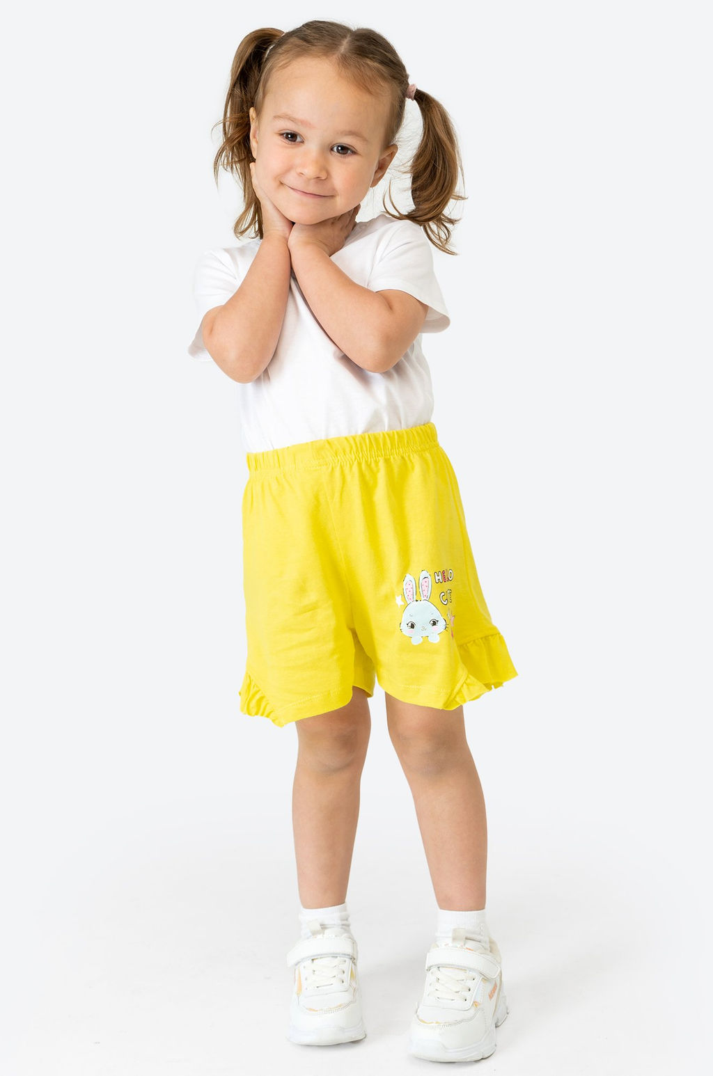Хлопковые шорты для девочки Bonito  фото 48