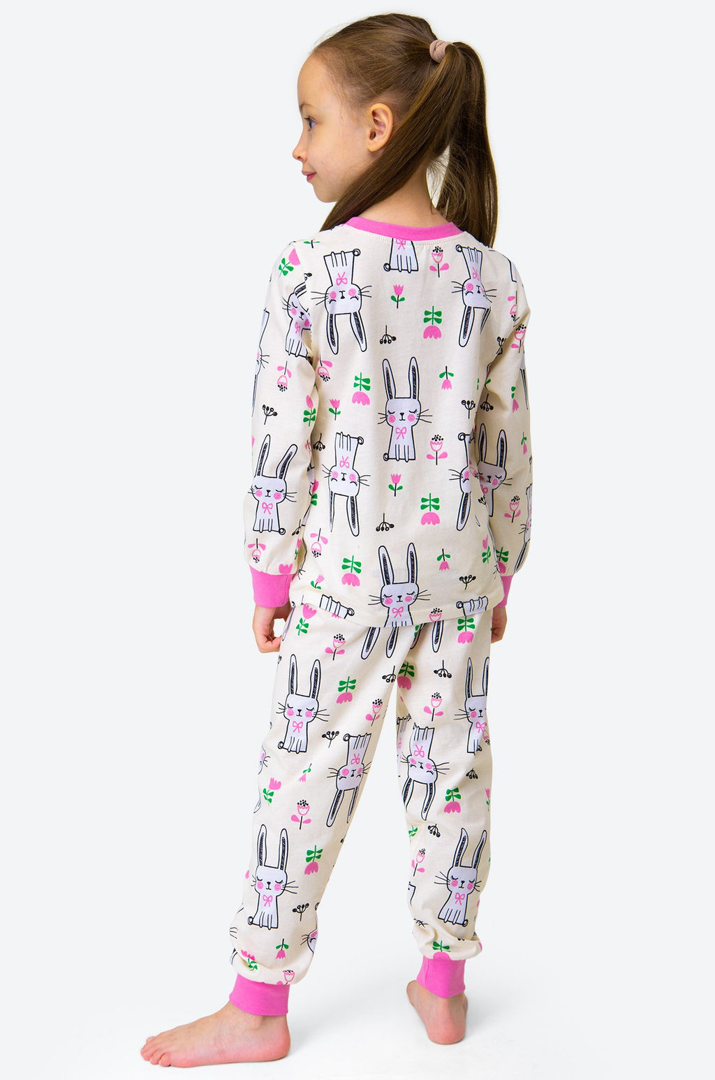 Хлопковая пижама для девочки Bonito  фото 4