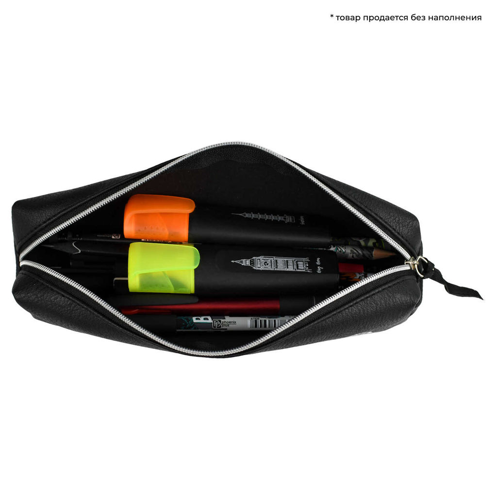 Пенал школьный Феникс+, арт.68455/ 30 ФРАЗЫ С ХАРАКТЕРОМ