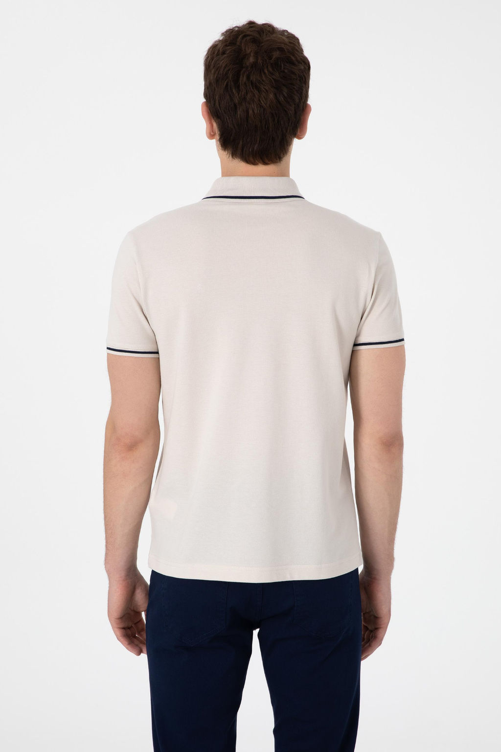 Erkek Slim Fit Polo Yaka Ta_ Basic Ti__rt Sepette S_rpriz _ndirim - U.s. polo assn фото 5