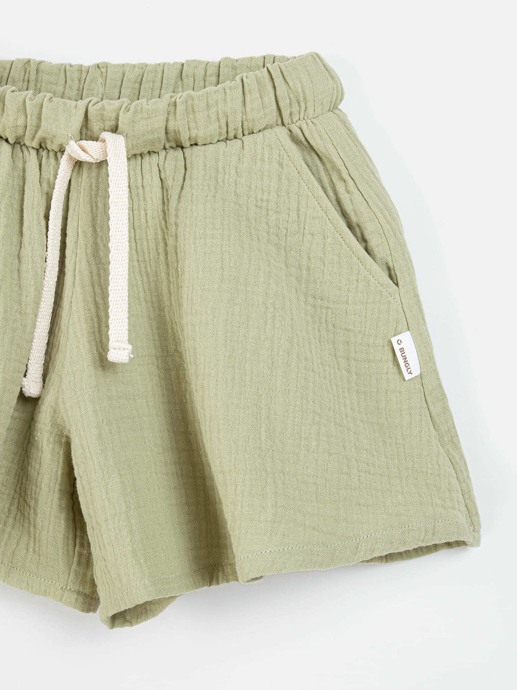 Юбка-шорты муслиновая Шалфей 7+ - Bungly фото 3
