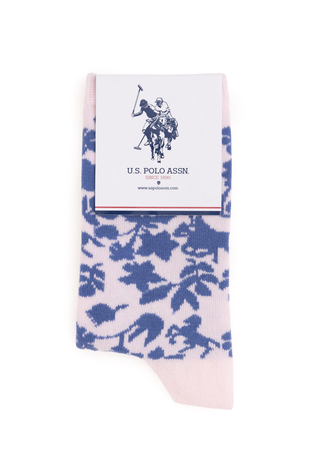 Женские розовые носки с вырезами Неожиданная скидка в корзине - U.s. polo assn фото 4