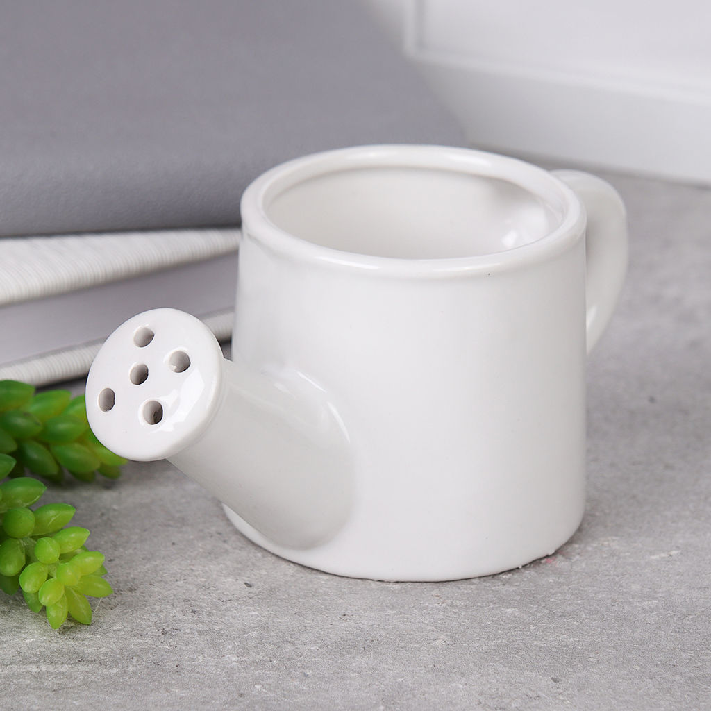 Кашпо Лейка 6 см / 18085W / BX6002 /уп 6/120/белое* - ГалеонТрейд фото 5