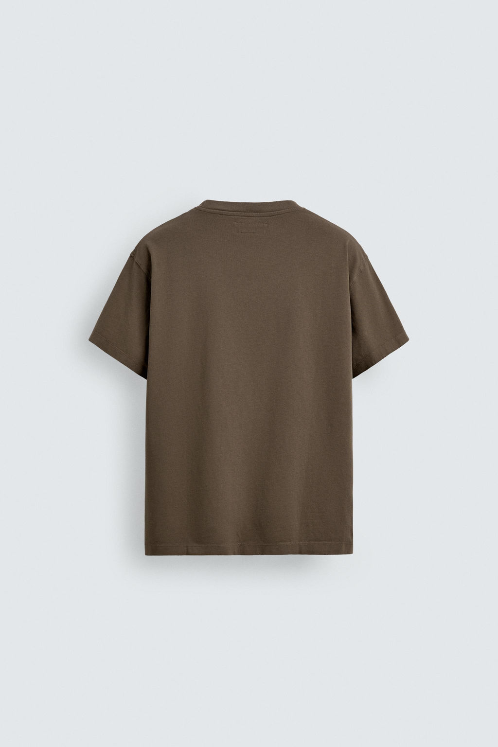 FADED TEXT BOXY FIT T-SHIRT - Zara фото 16