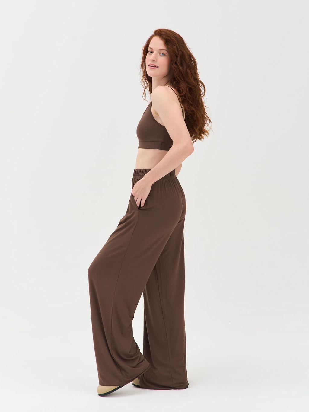 Штаны домашние "Шоколад" женские