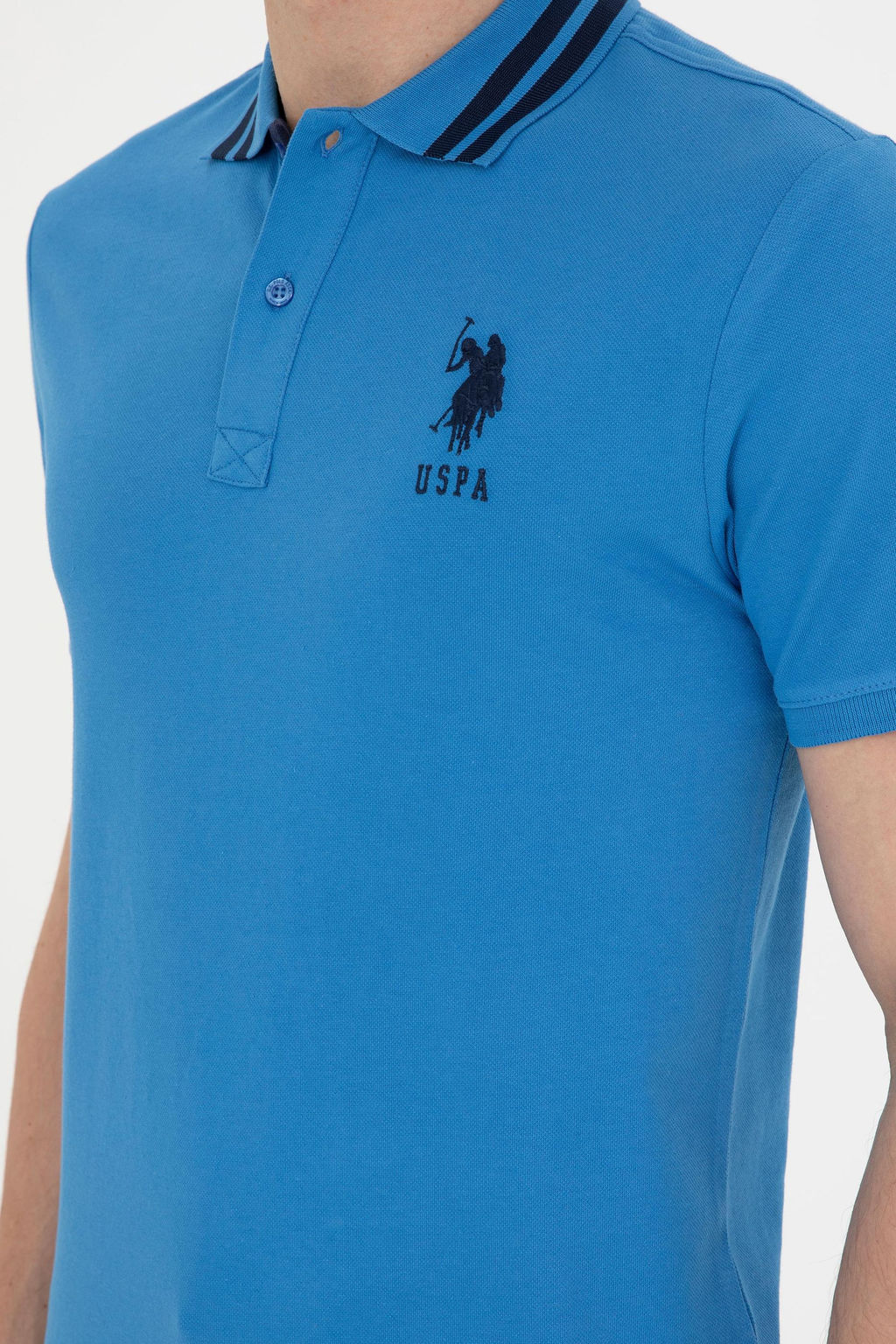 Мужская футболка Saks Basic с воротником-поло Неожиданная скидка в корзине - U.s. polo assn фото 14
