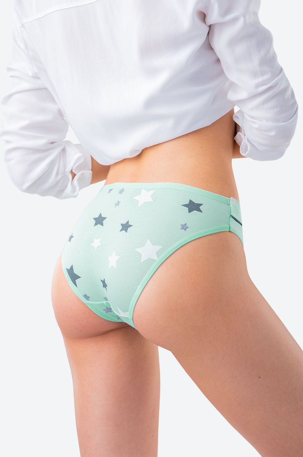 Женские трусы-слипы 5 шт. Nicoletta  фото 4