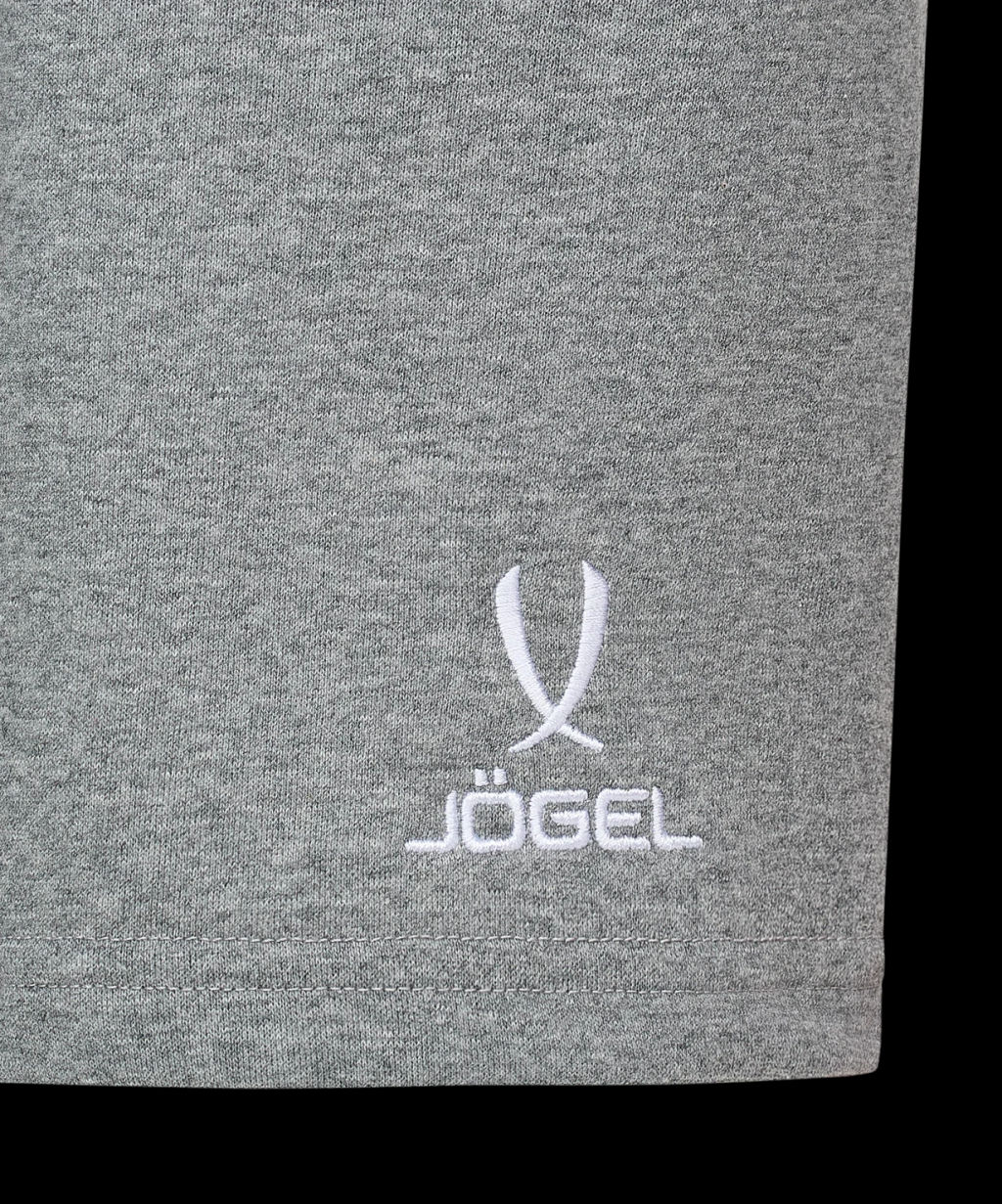 Шорты JOGEL ESSENTIAL Cotton Shorts, серый меланж  фото 4