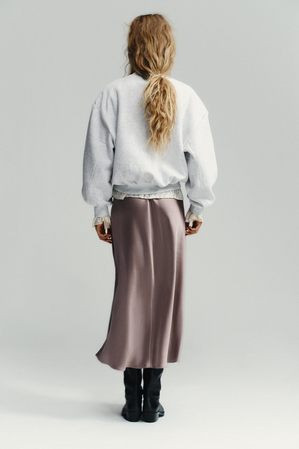 BASIC PLUSH SWEATSHIRT - Zara фото 5