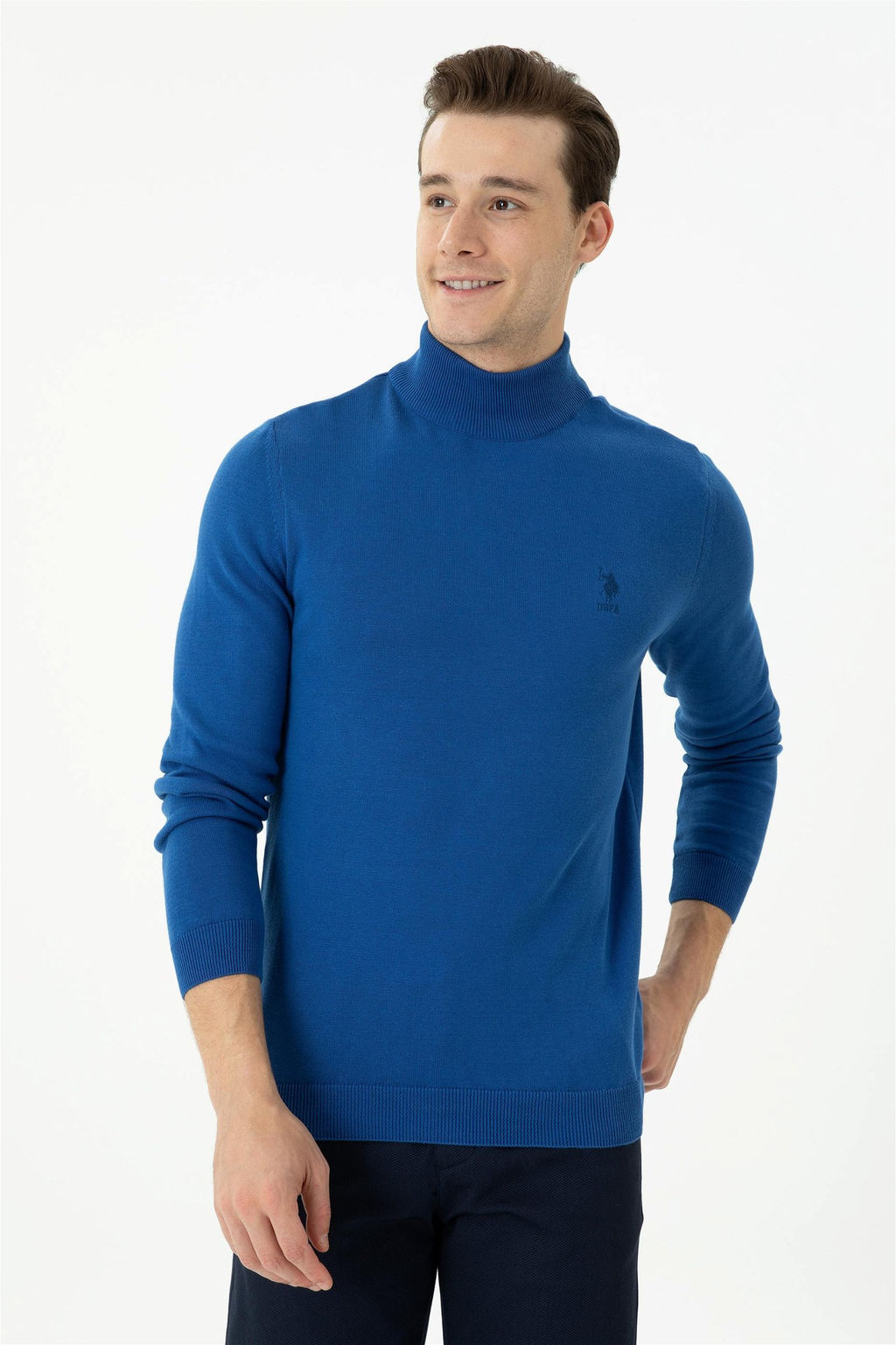 U. S. Polo Assn Мужской базовый свитер Saks - U.s. polo assn фото 10