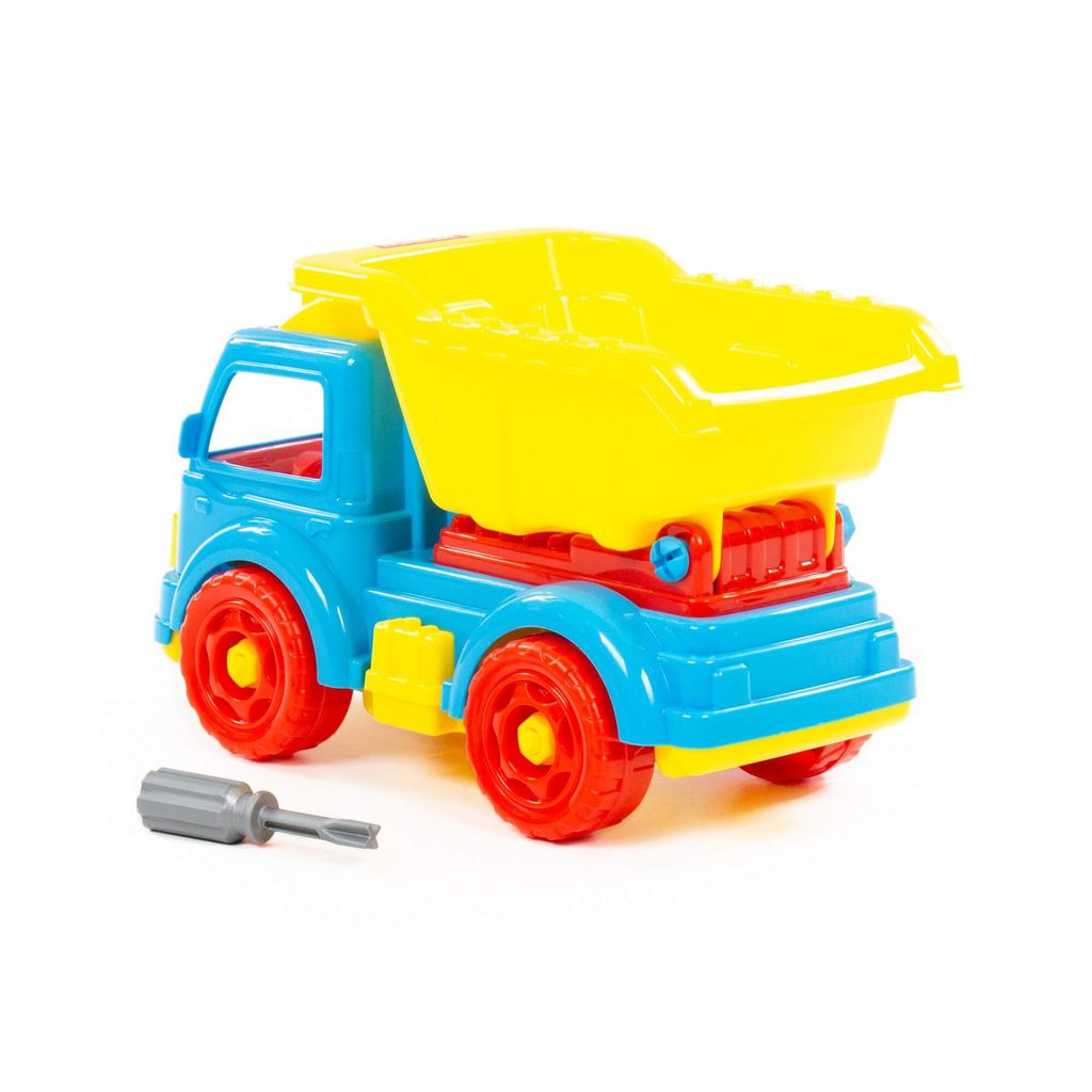 Конструктор-транспорт Автомобиль-самосвал (в сеточке) - Полесье фото 2