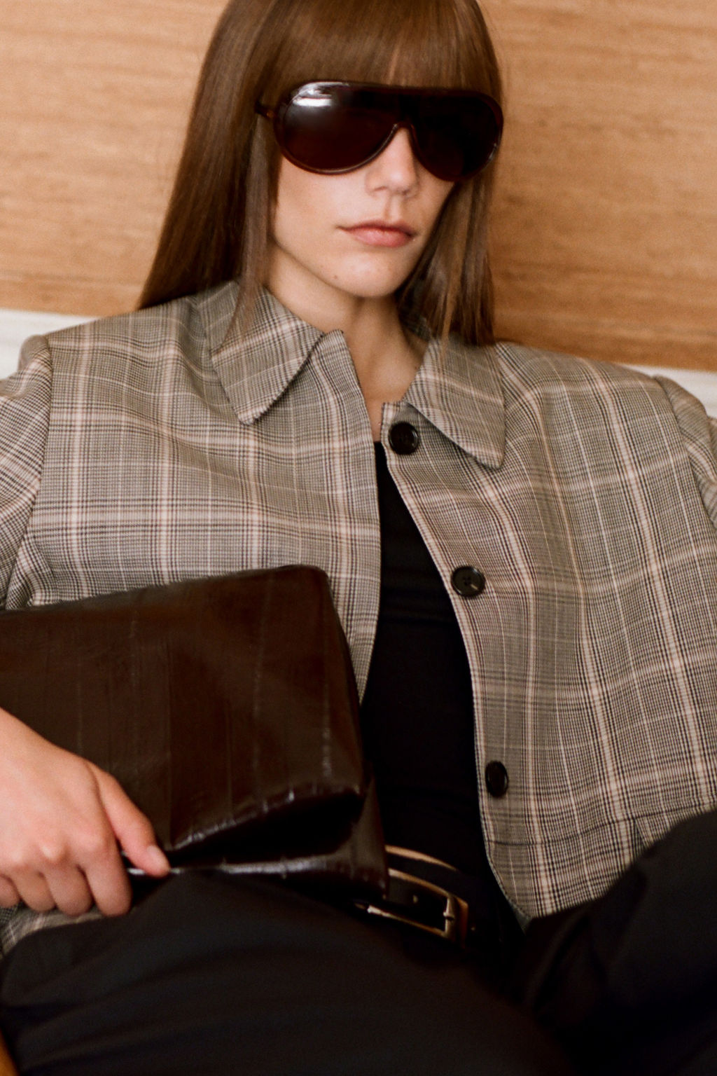 CHAQUETA LANA CUADROS - H&m фото 2
