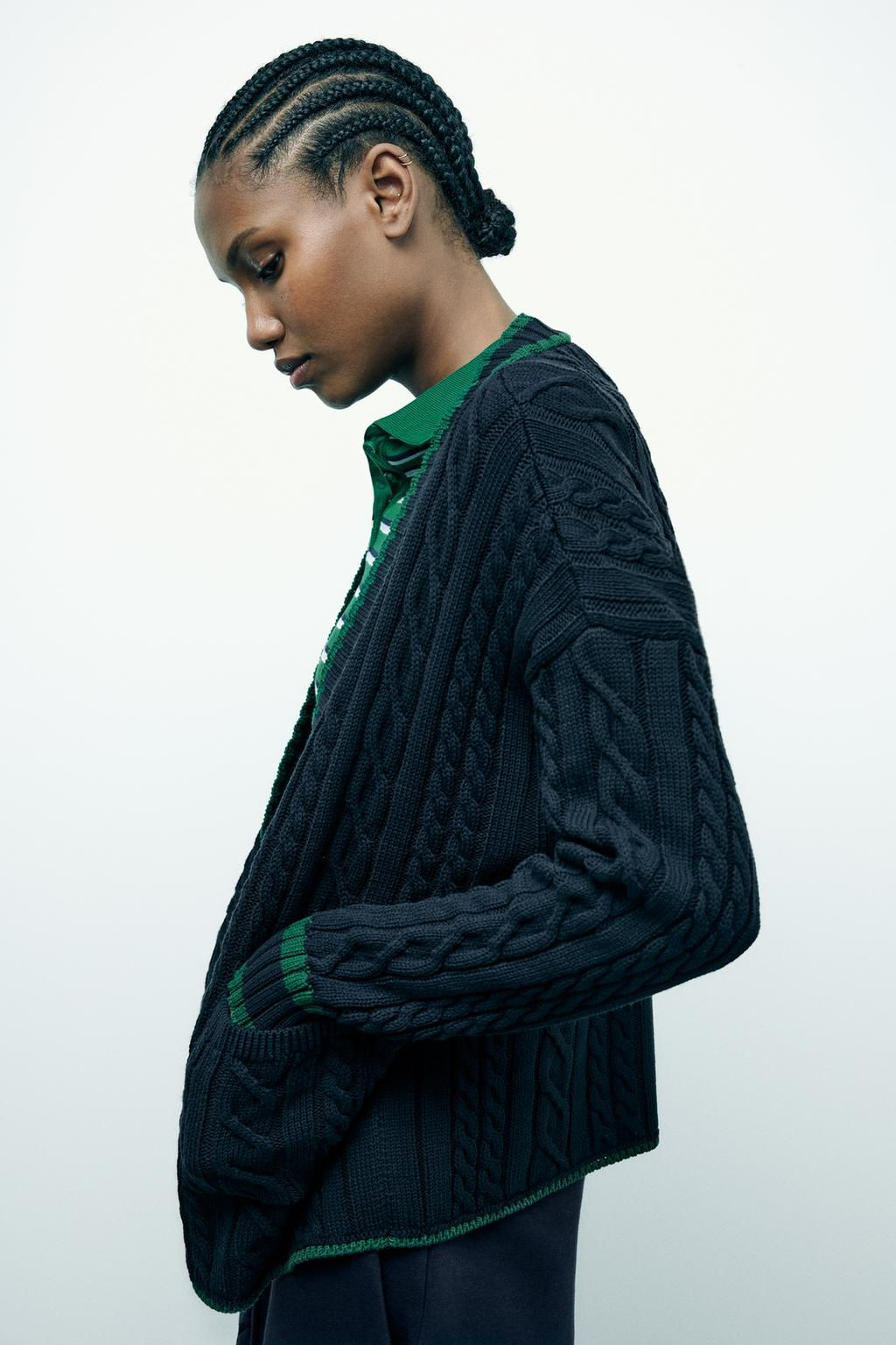 KNIT CARDIGAN - Zara фото 3