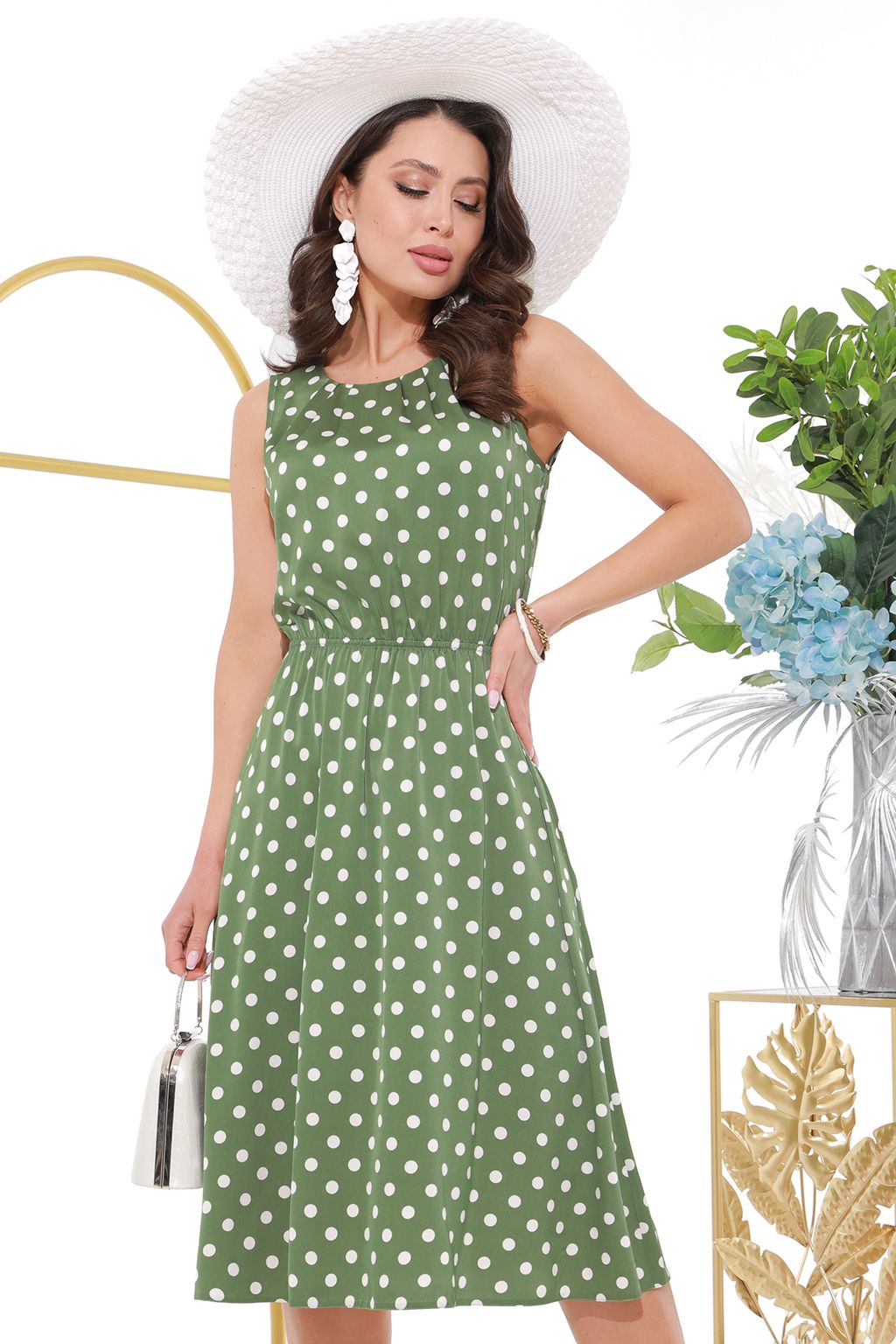 Платье Парижские страсти, грин нью - Dstrend фото 4