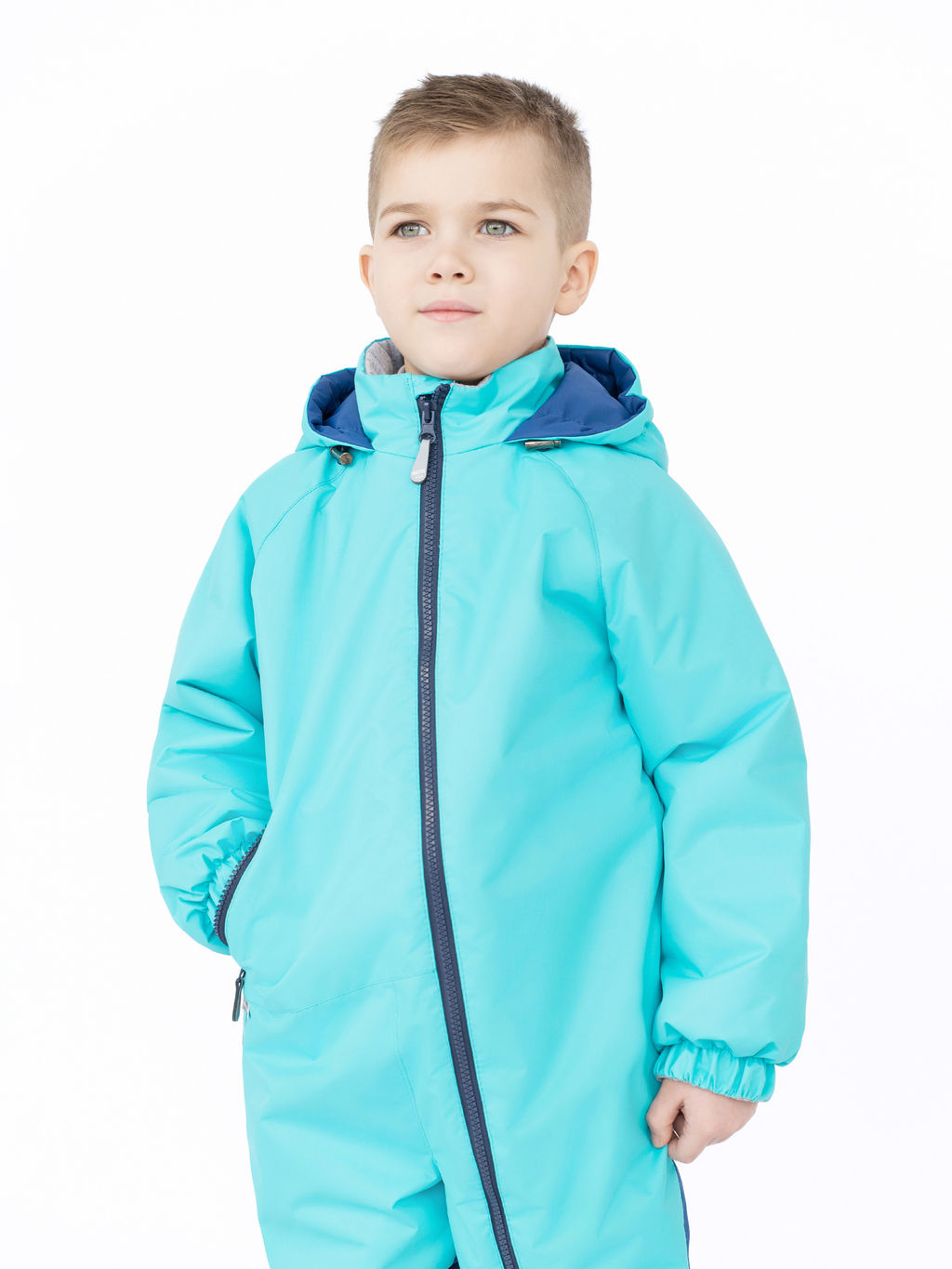 Комбинезон демисезонный яблоко зеленый - Arctic kids фото 19