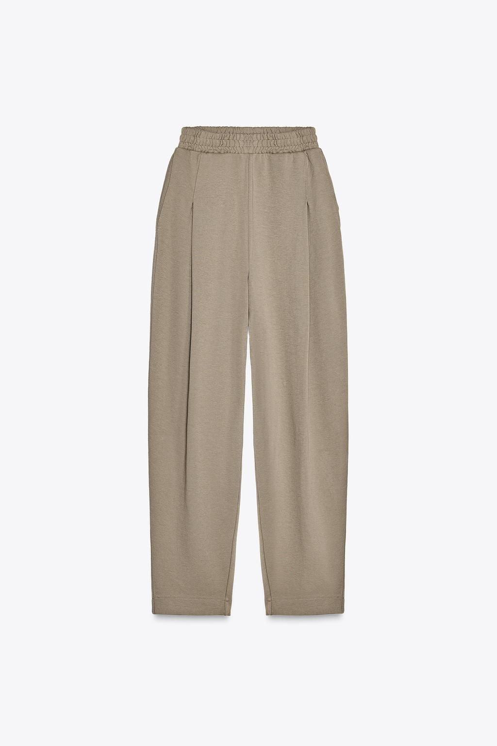 WASHED PLEATED TROUSERS - Zara фото 7