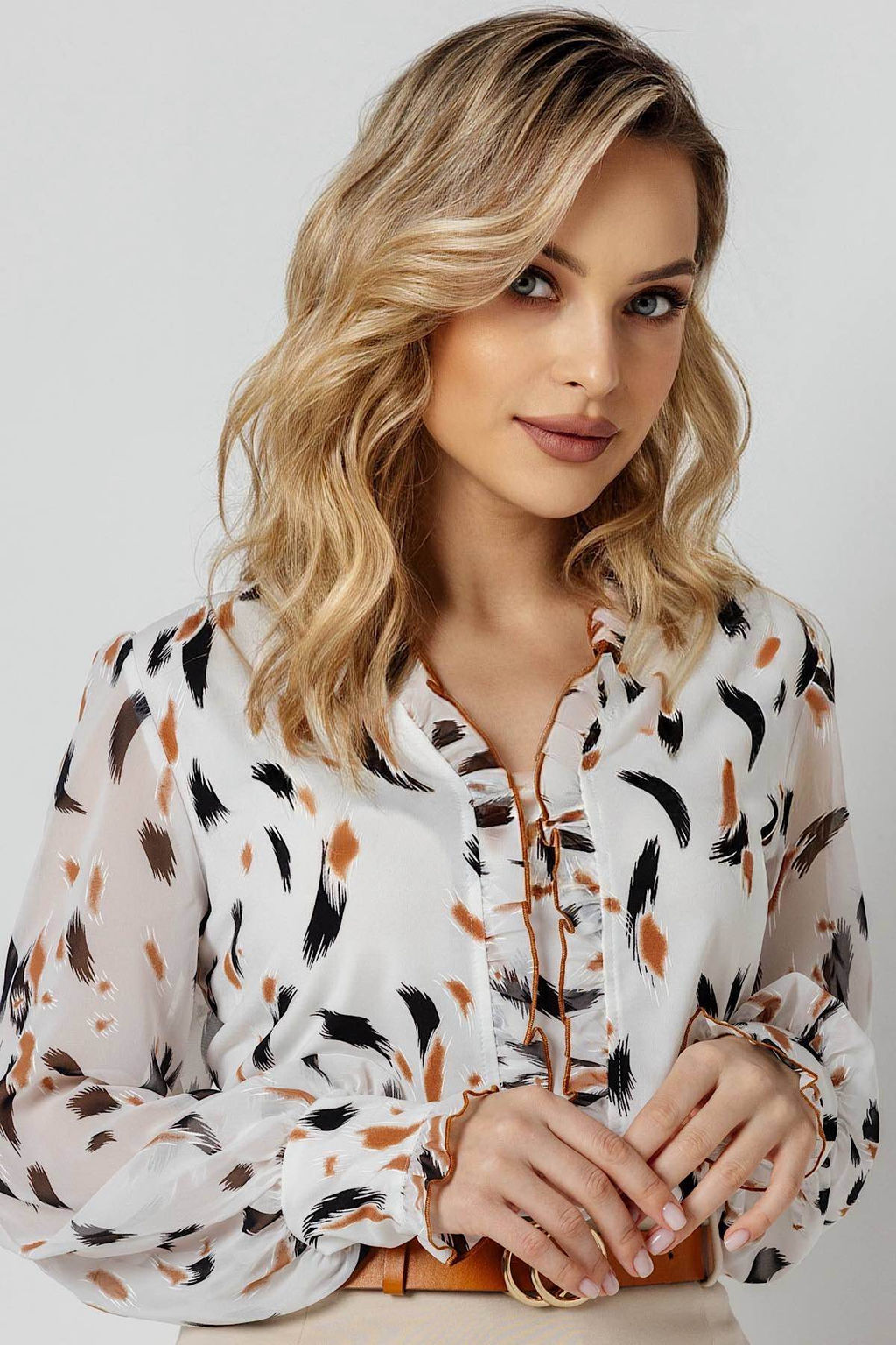 Блузка женская 7075/12/Айвори