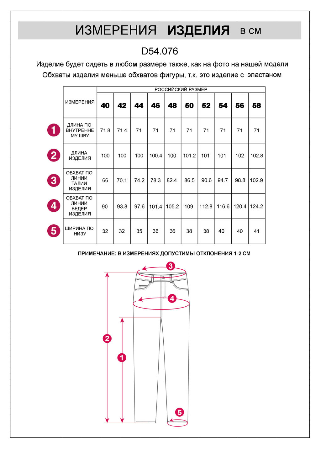 D54.076 Джинсы женские серый