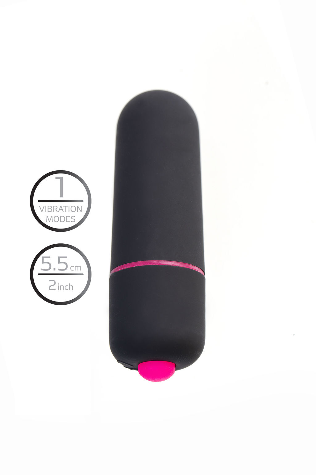 Вибропуля A-Toys Alli ABS пластик, черный, 5,5 см, 1,7 см - Toyfa фото 6