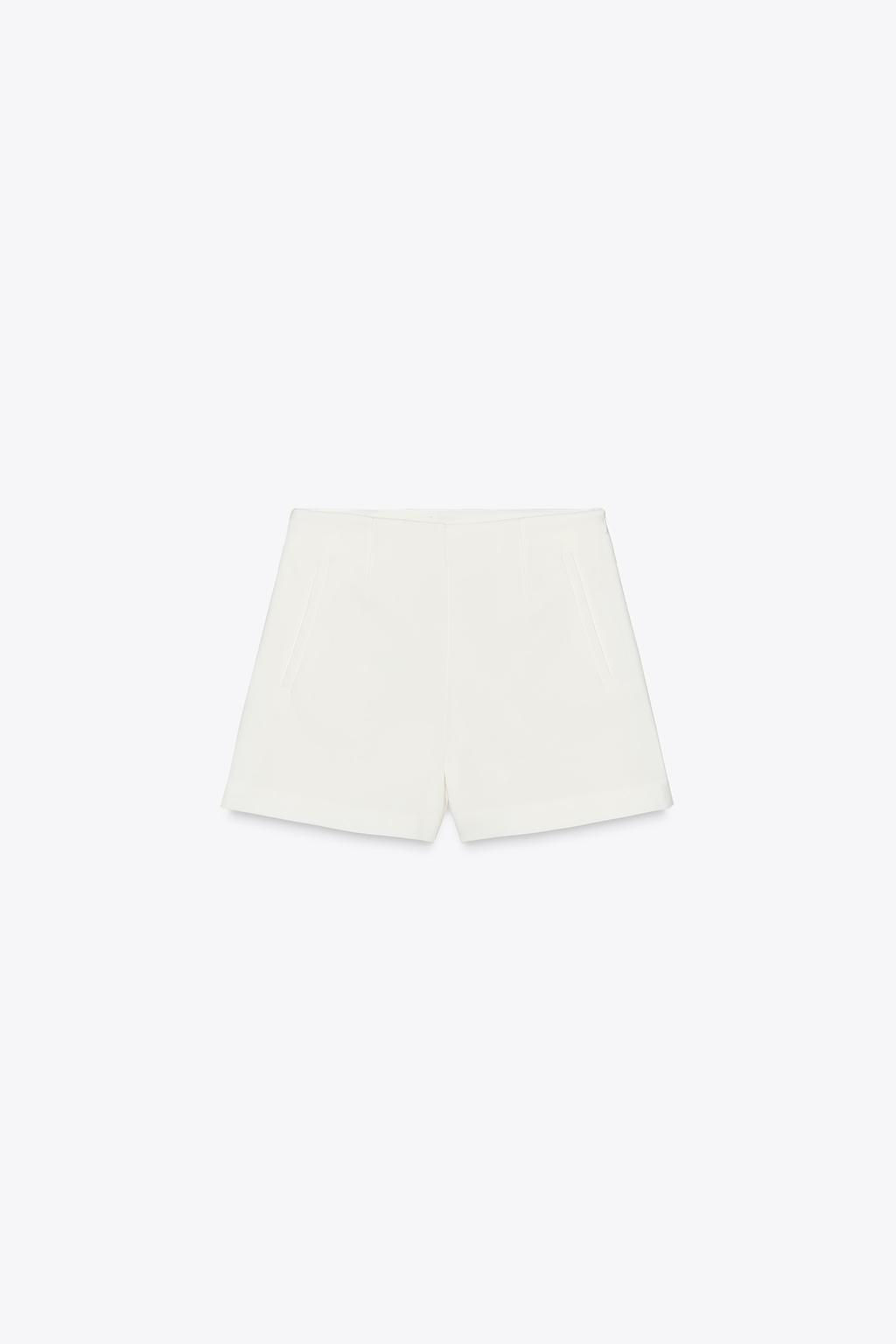 HIGH-WAIST BERMUDA SHORTS - Zara фото 19
