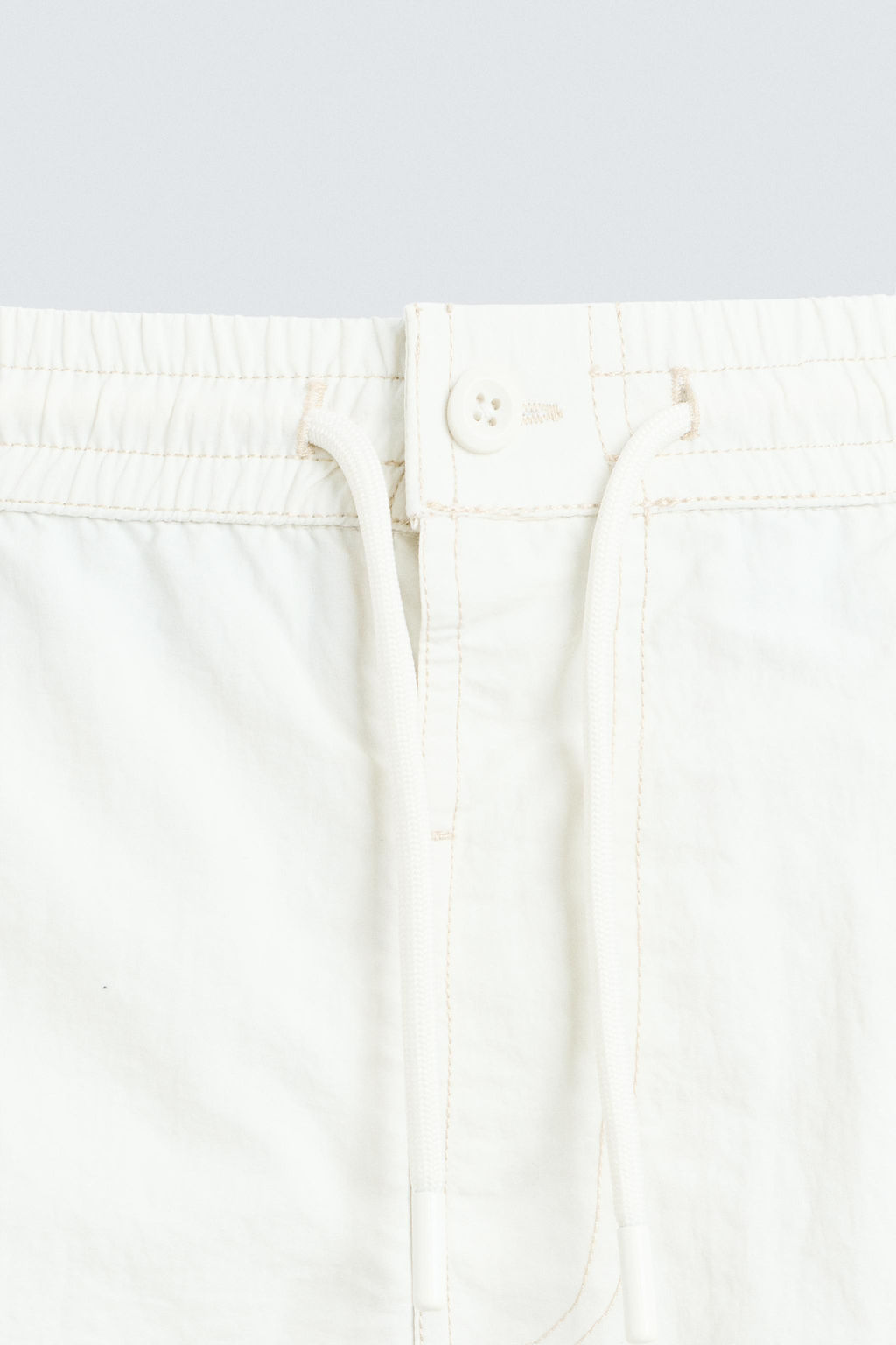 CONTRAST MID-LENGTH SWIMMING TRUNKS - Zara фото 7