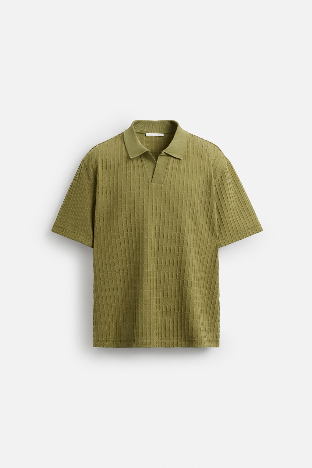 TEXTURED POLO SHIRT - Zara фото 6