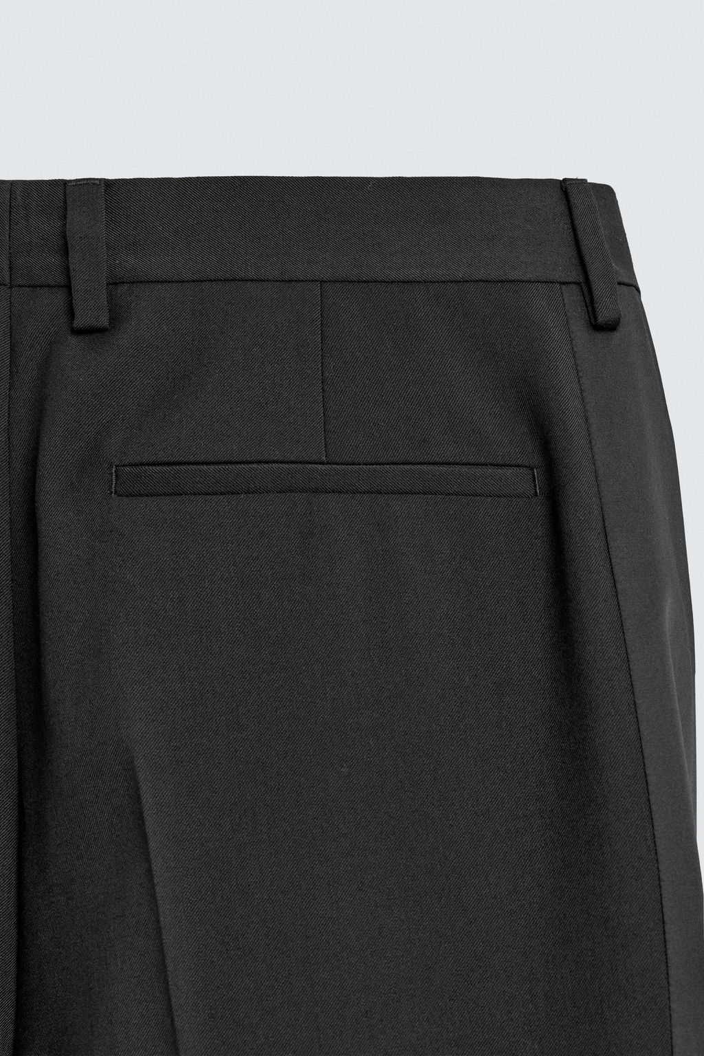 LIMITED EDITION WOOL TUXEDO TROUSERS - Zara фото 9